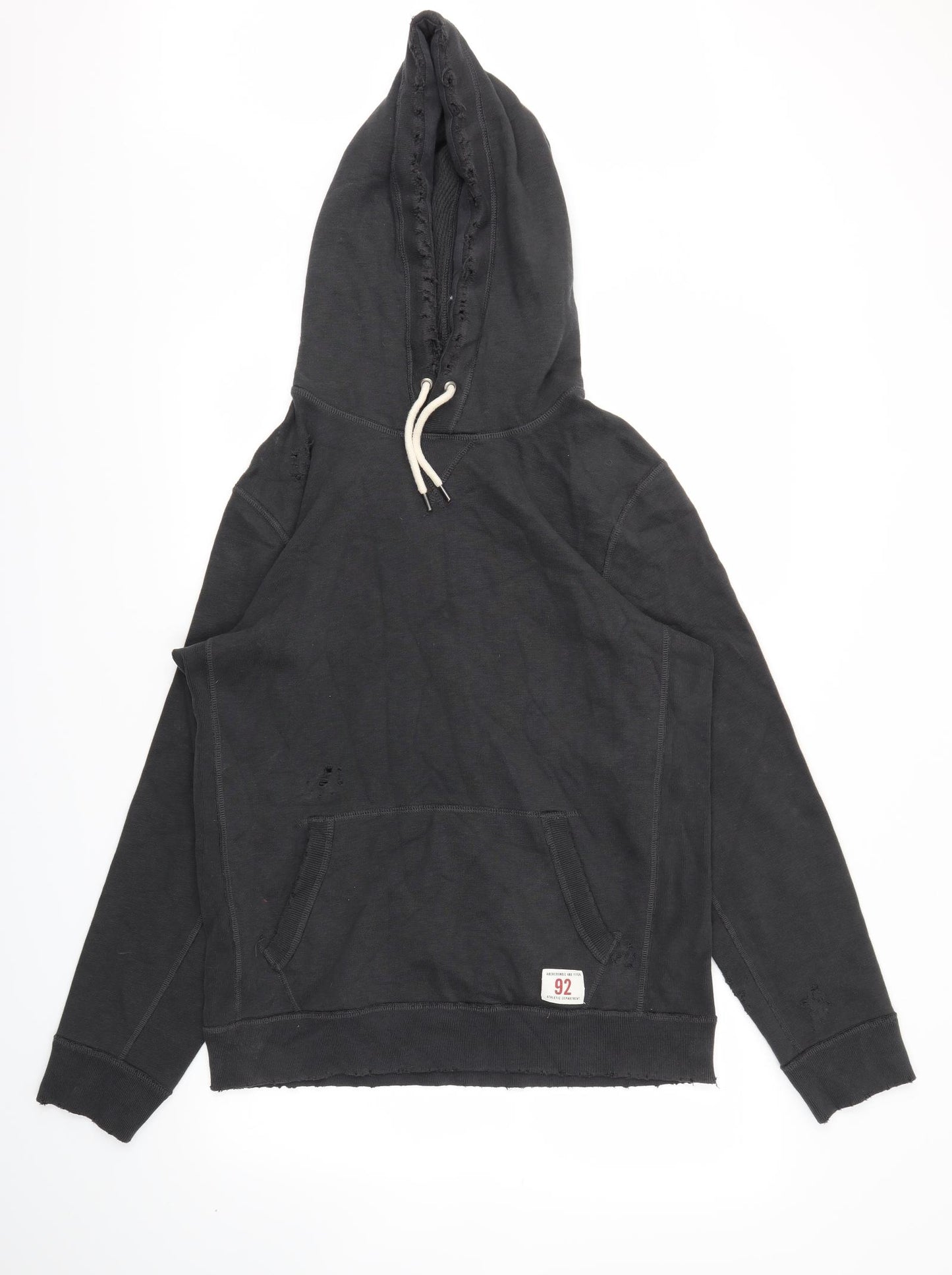 Abercrombie & Fitch Mens Grey   Pullover Hoodie Size S