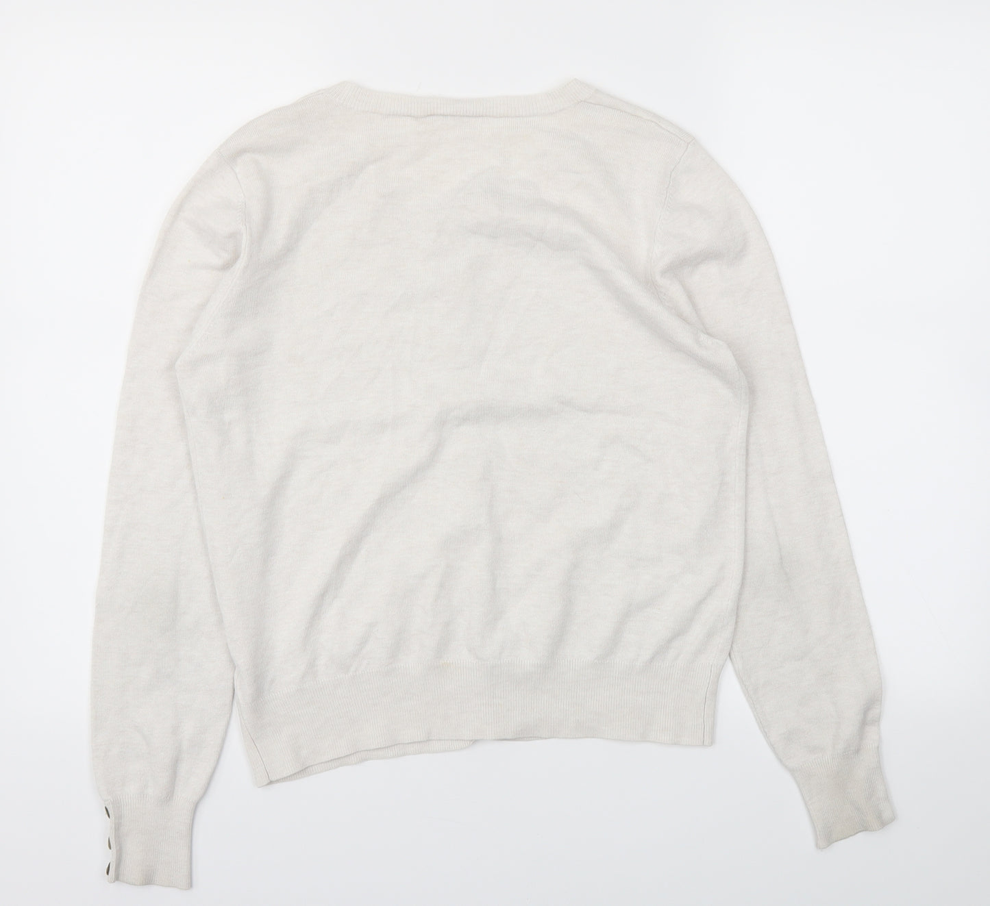 Matalan Womens Ivory   Cardigan Jumper Size 14
