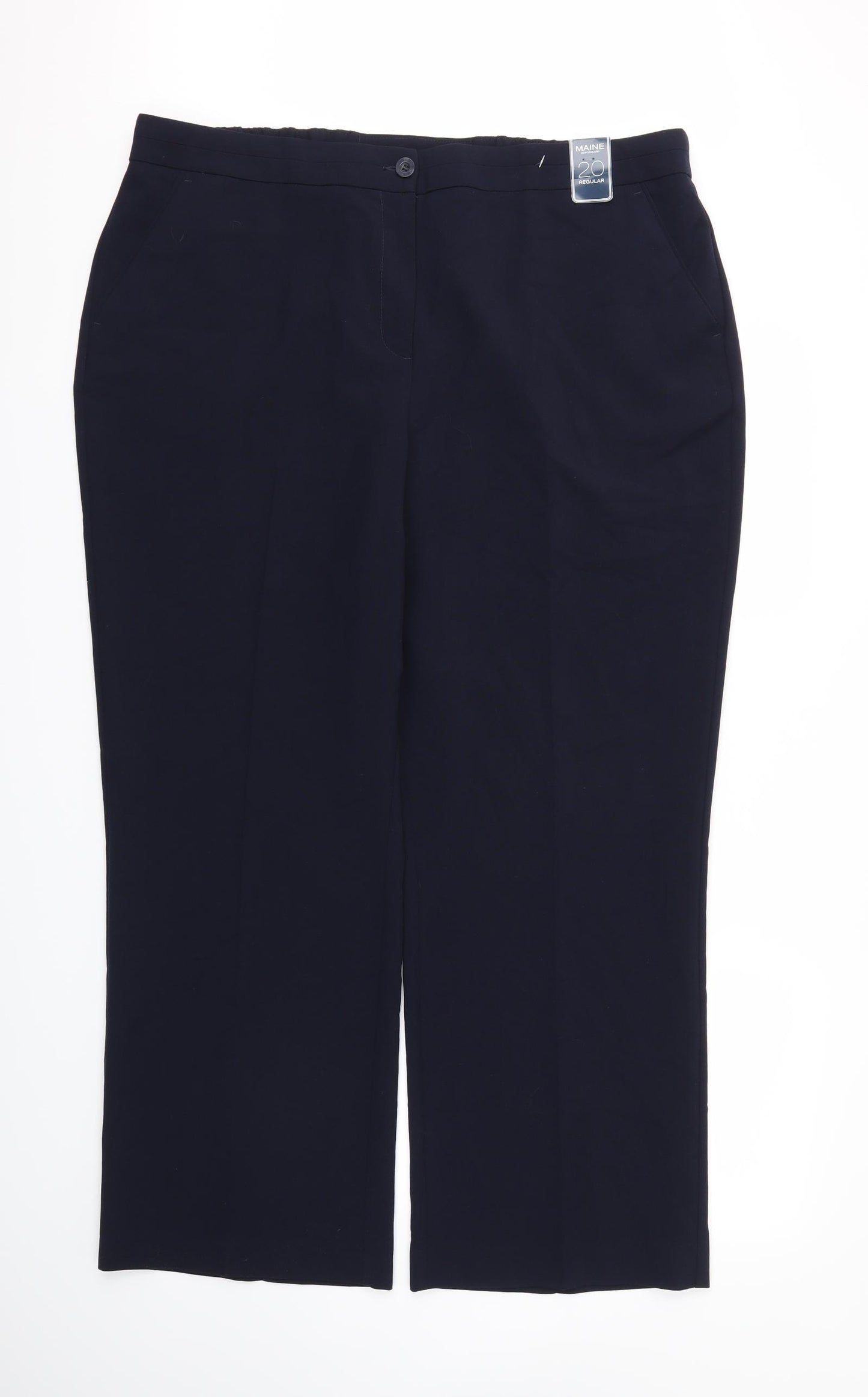Maine Womens Blue   Trousers  Size 20 L29 in