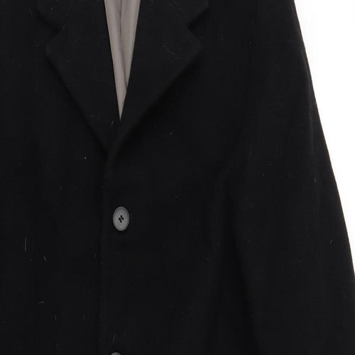 Preworn Mens Black   Jacket Coat Size L