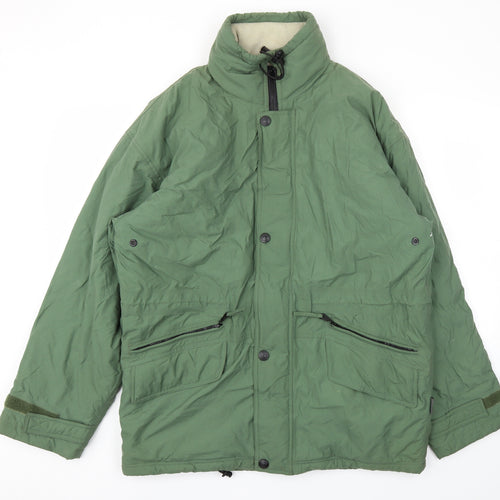 Advantage Mens Green   Jacket Coat Size S