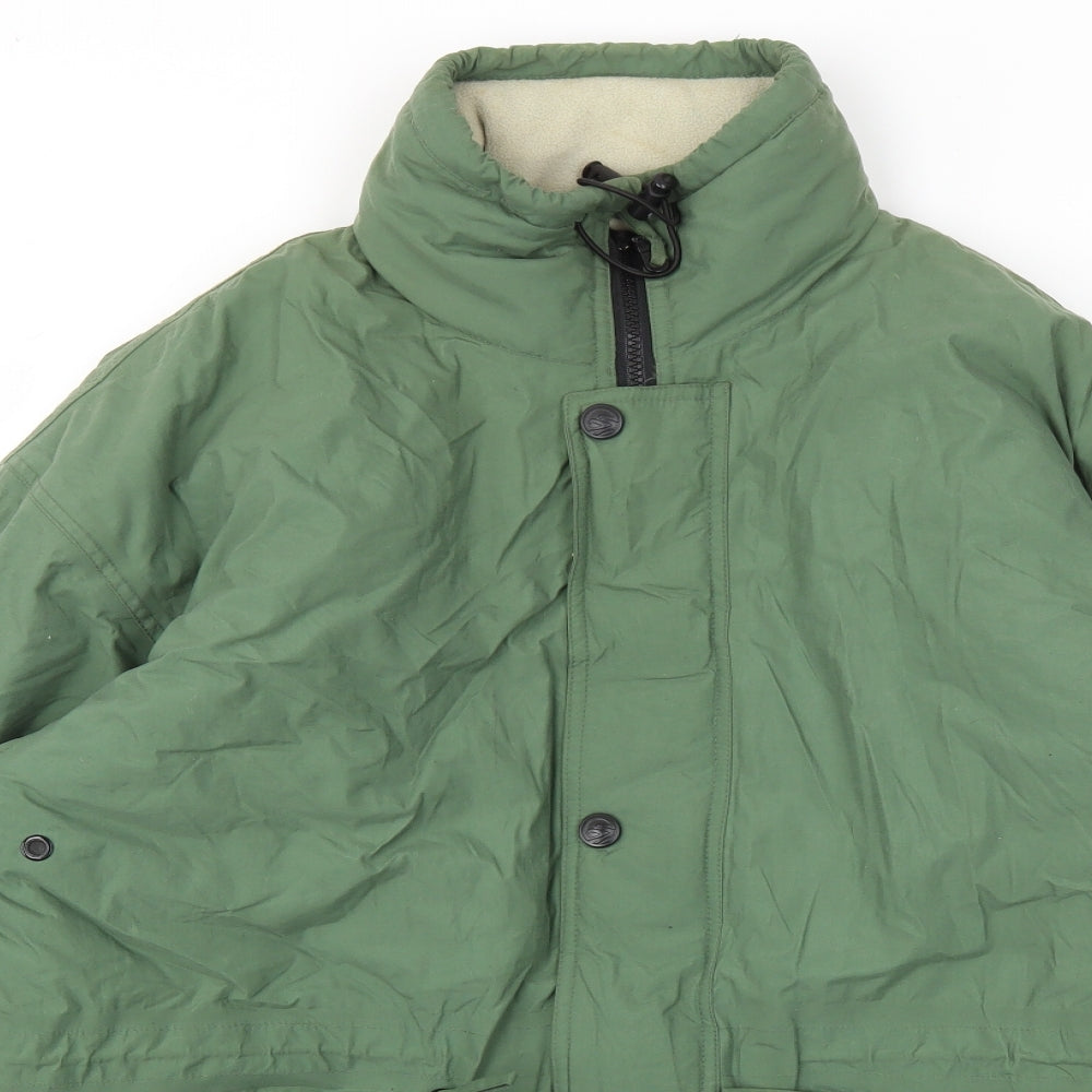 Advantage Mens Green   Jacket Coat Size S