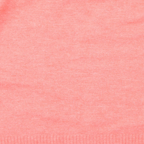 Nutmeg Womens Pink   Pullover Jumper Size 22