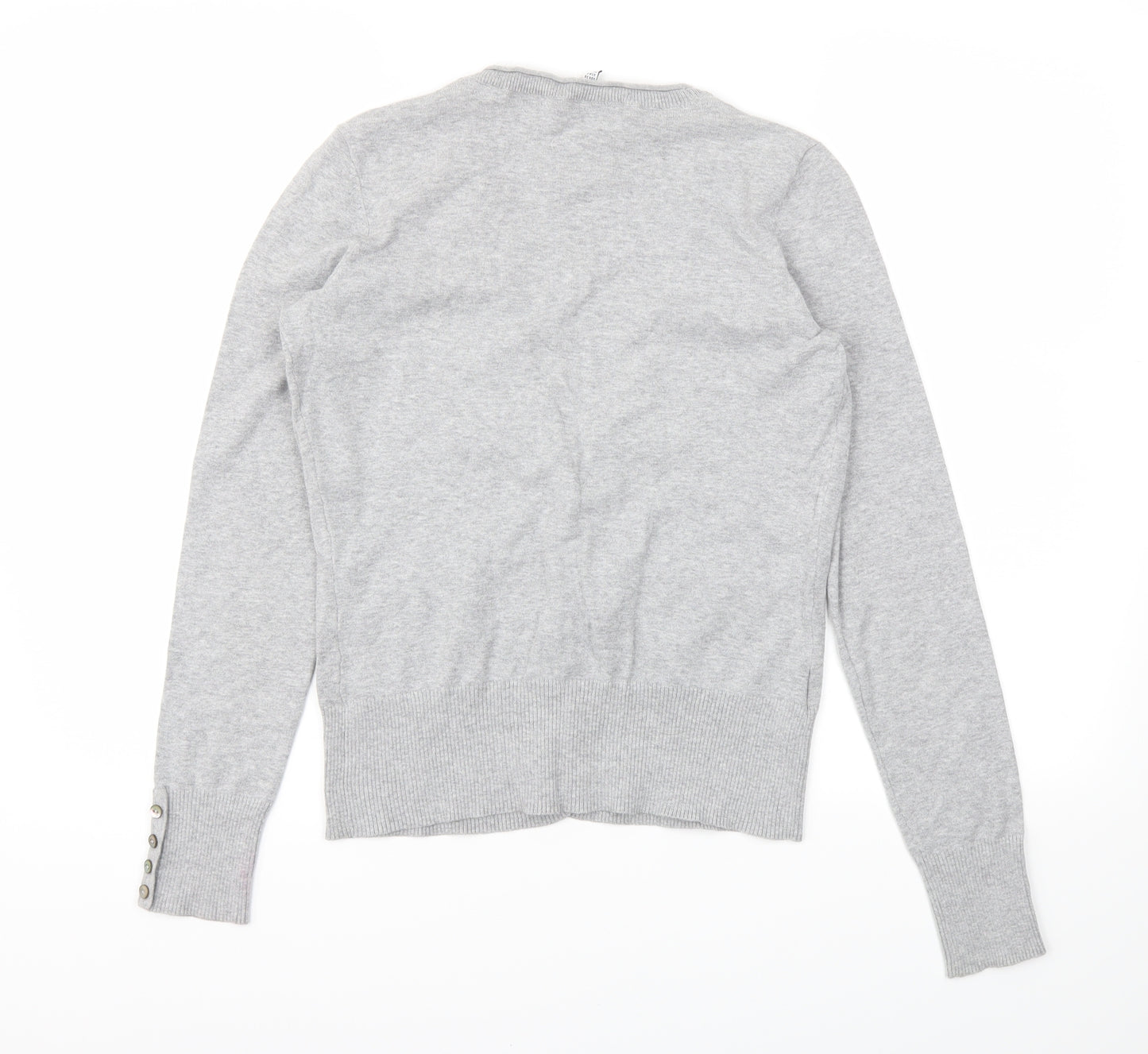 Laura Ashley Womens Grey   Cardigan Jumper Size 10
