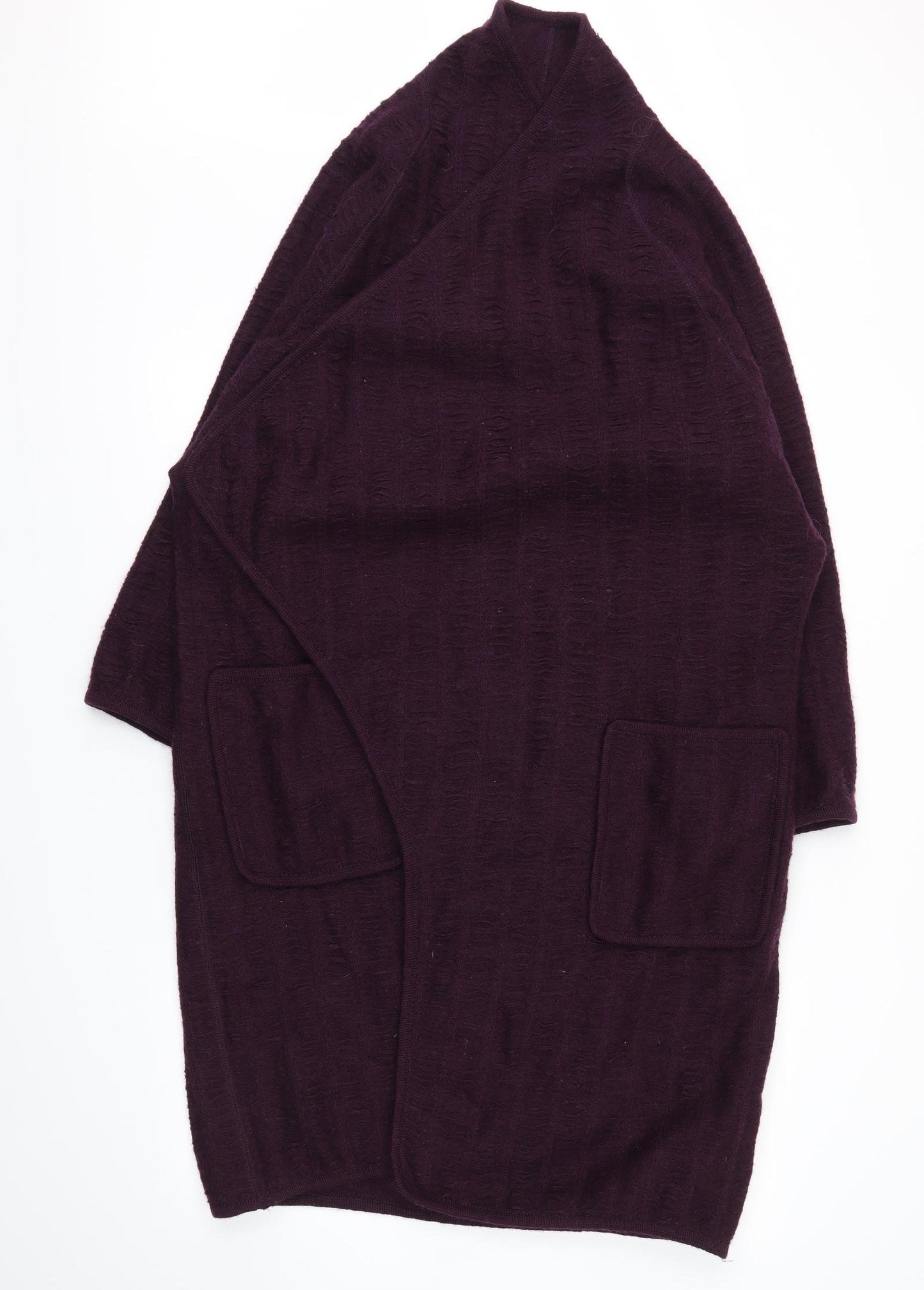 Adini Womens Purple   Cardigan Jumper Size M