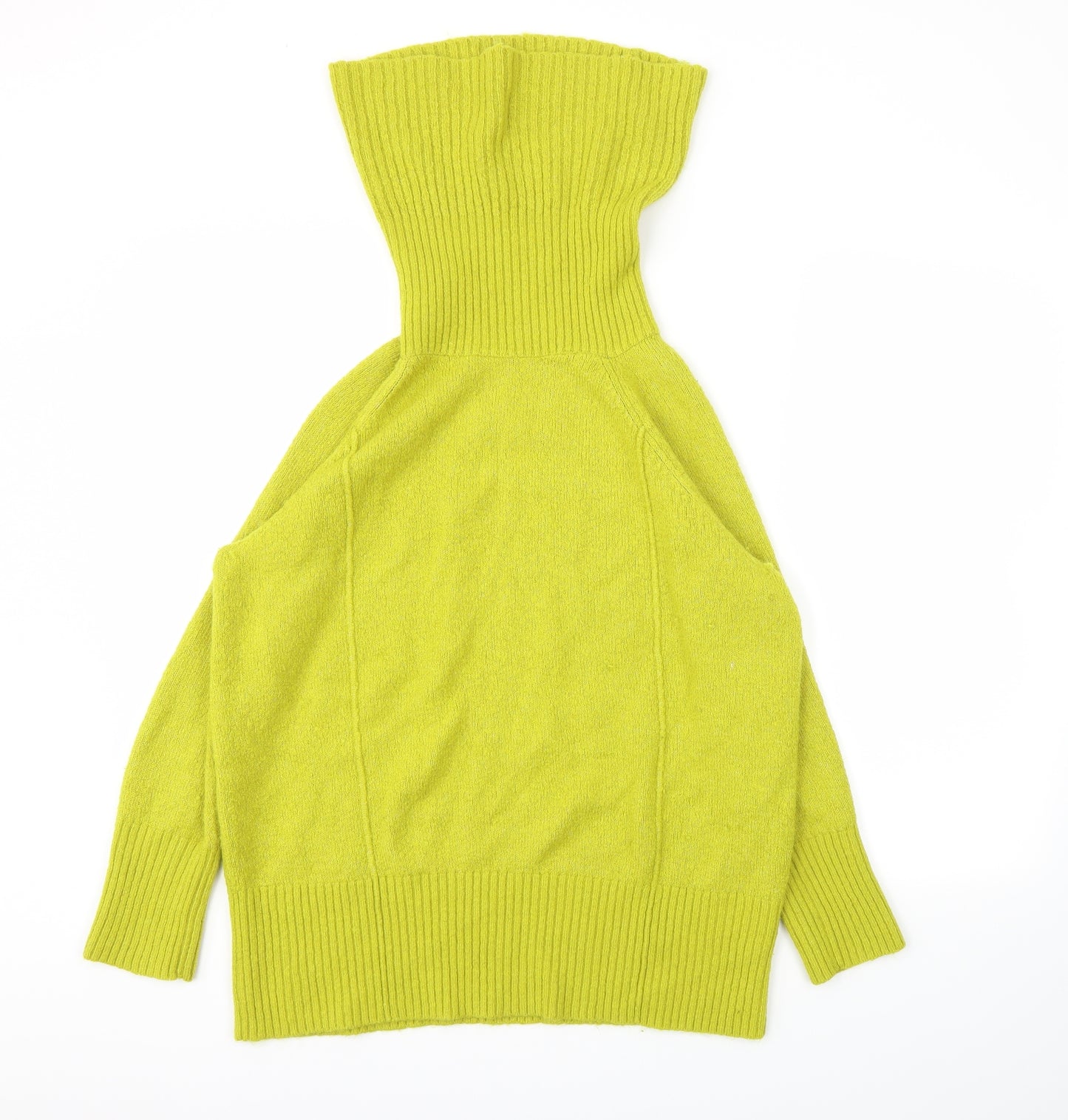 TU Womens Yellow Paisley  Pullover Jumper Size 16