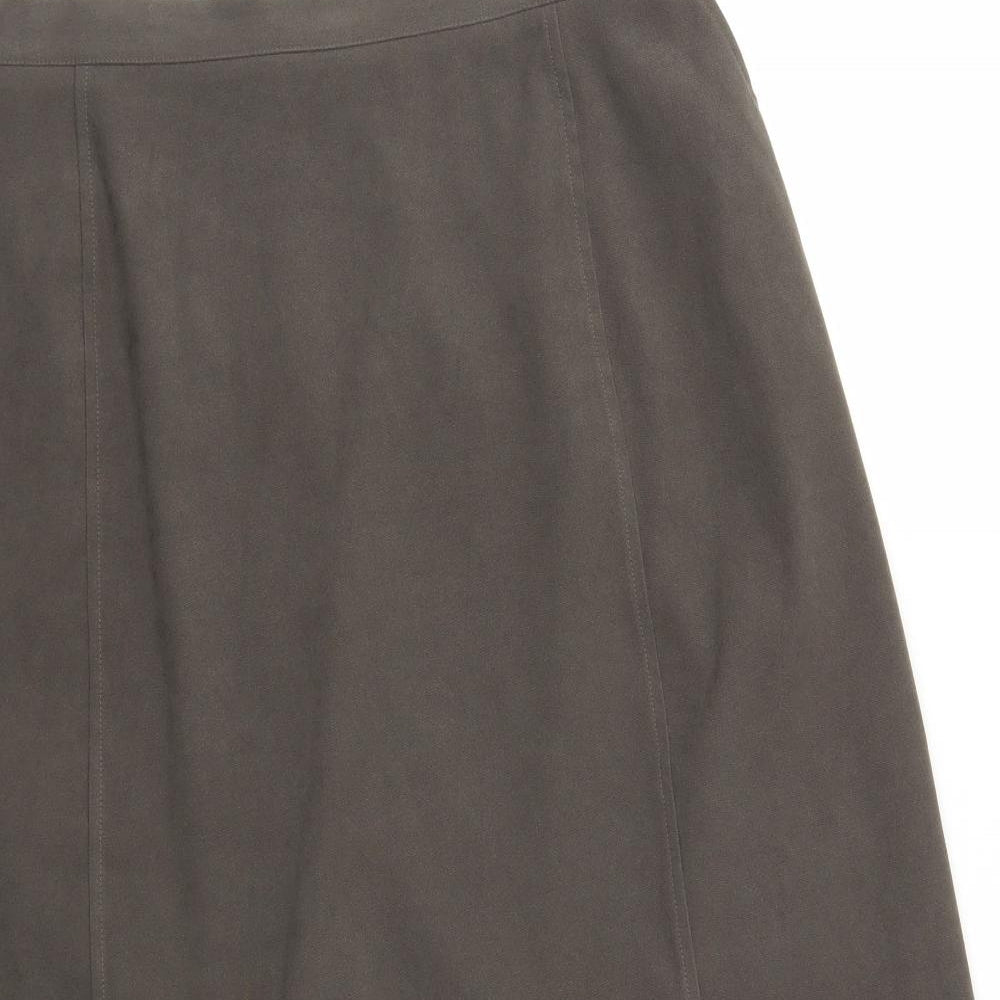 EWM Womens Green   Flare Skirt Size 18