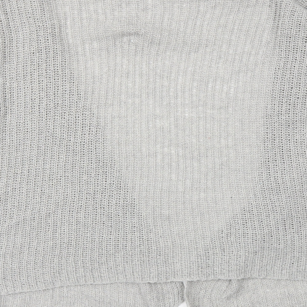 SheIn Womens Grey   Cardigan Jumper Size L