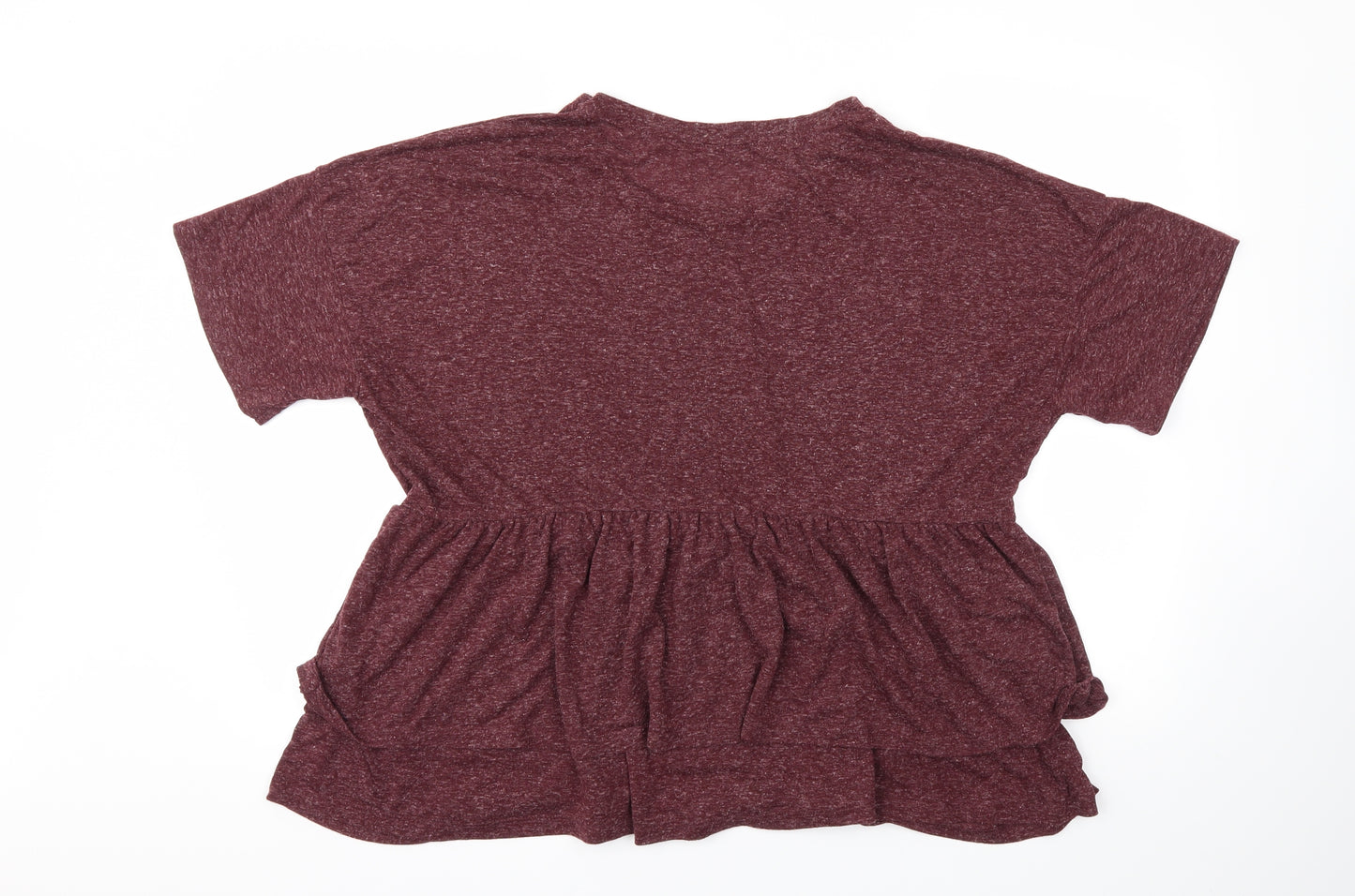 New Look Womens Purple   Basic T-Shirt Size 18