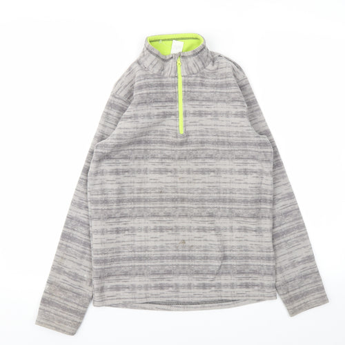 DECATHLON Boys Grey   Pullover Sweatshirt Size 12 Years