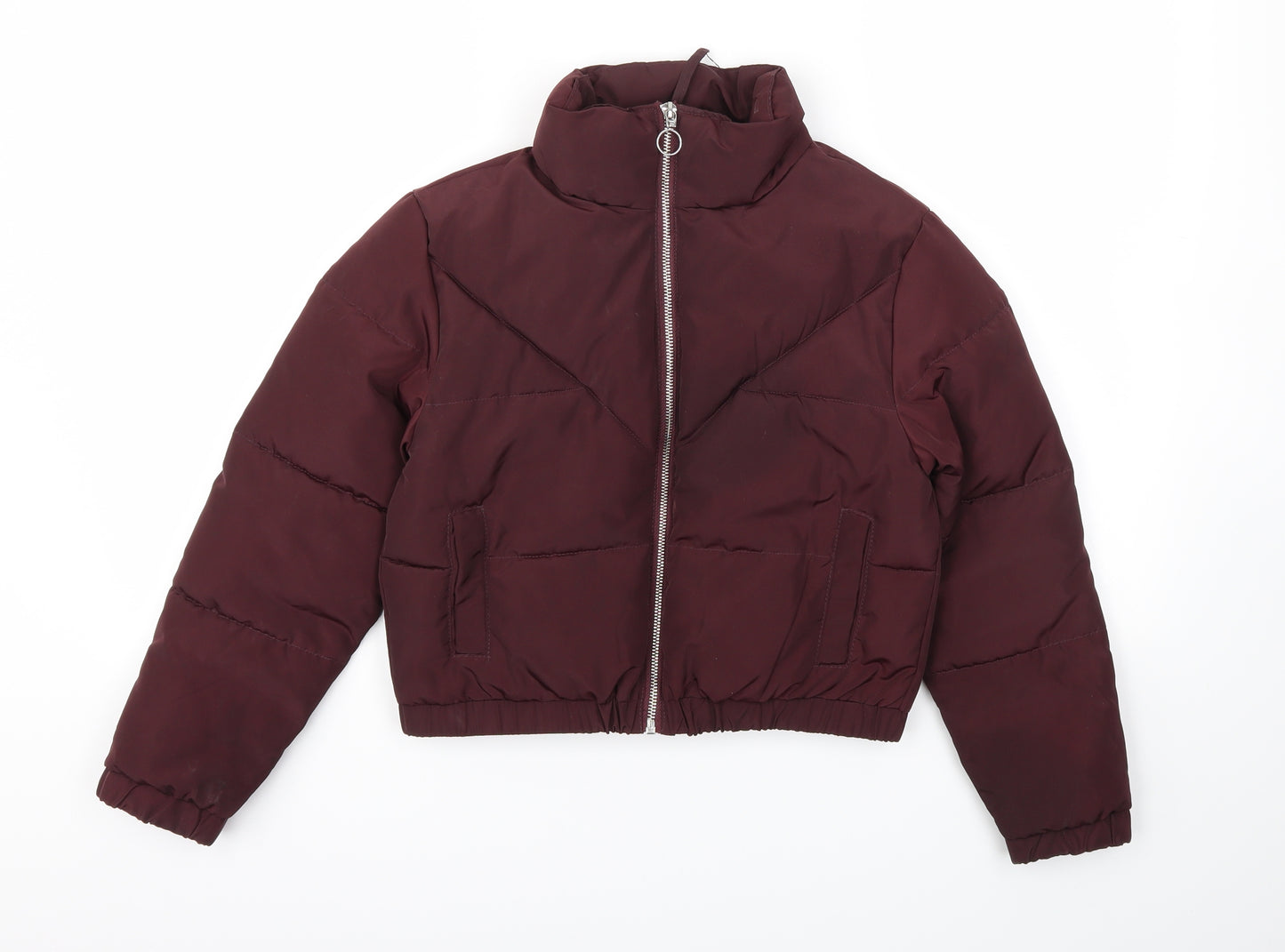 New Look Girls Purple   Basic Coat Coat Size 9 Years