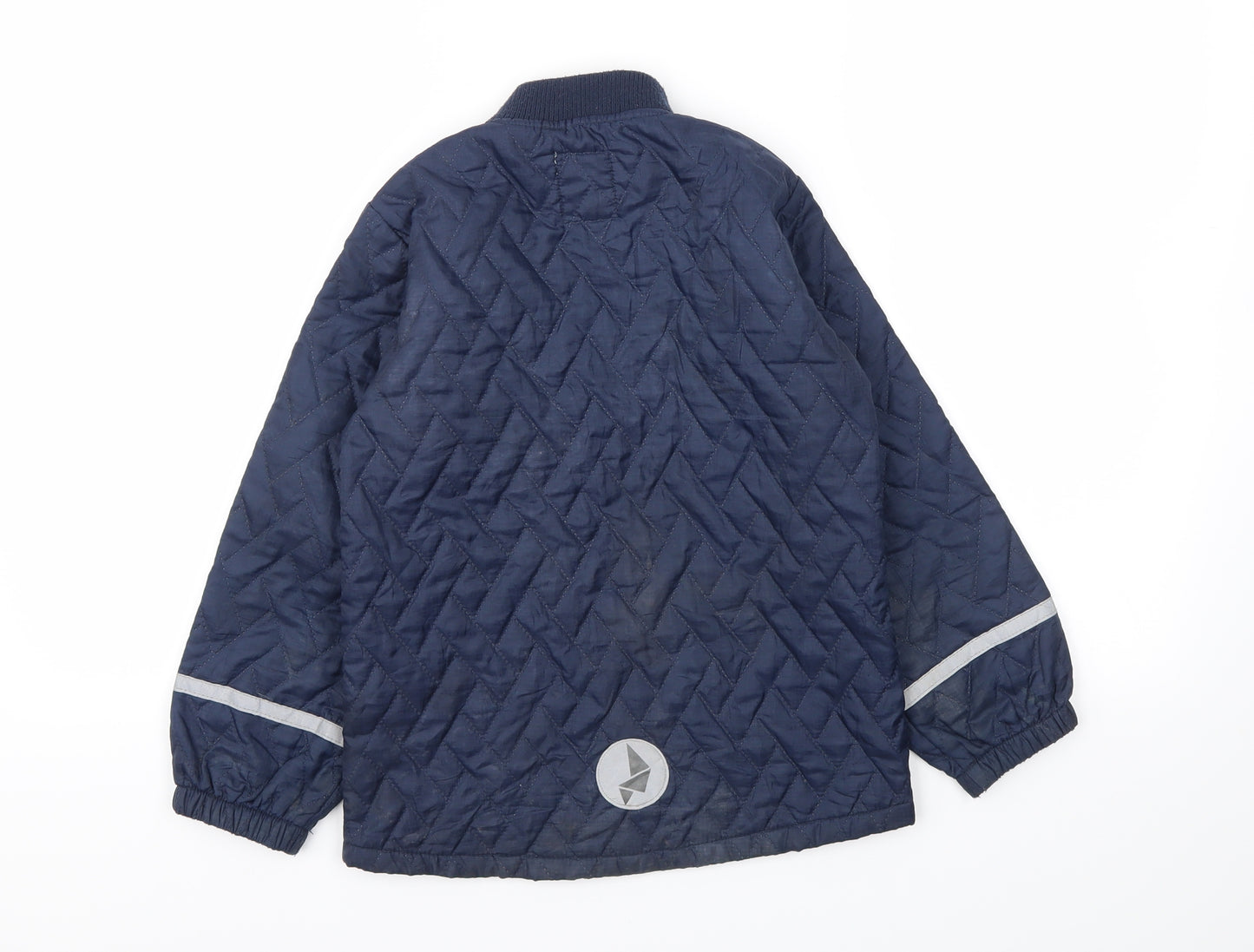 VRS Boys Blue   Basic Coat Coat Size 6-7 Years