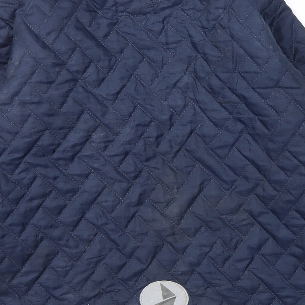 VRS Boys Blue   Basic Coat Coat Size 6-7 Years