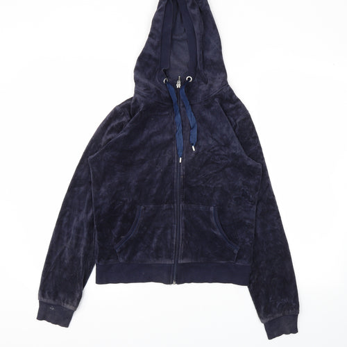 Primark Womens Blue   Full Zip Jumper Size 10