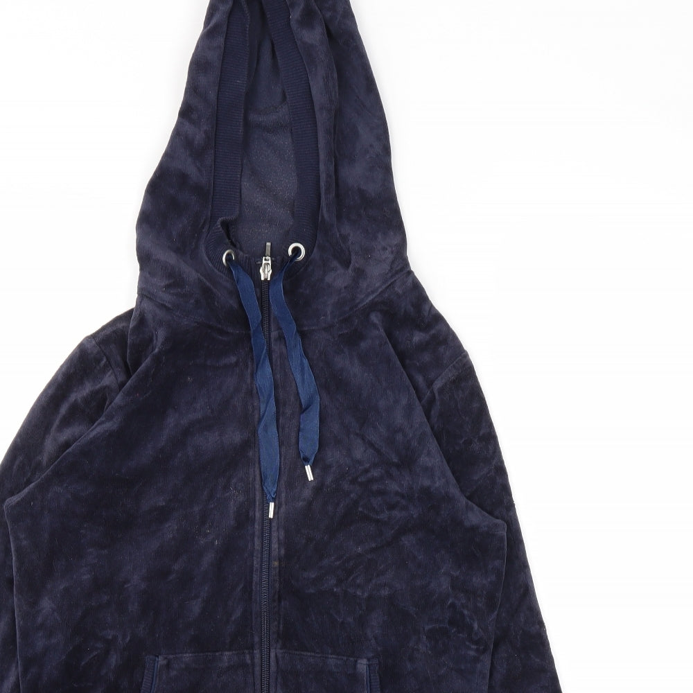 Primark Womens Blue   Full Zip Jumper Size 10
