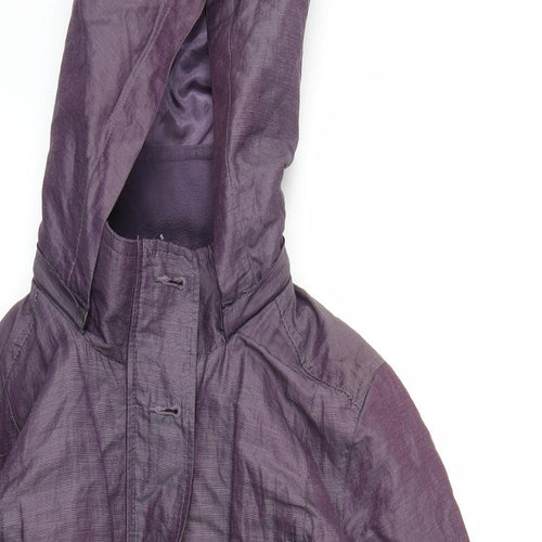 M&S Womens Purple   Jacket Coat Size 16