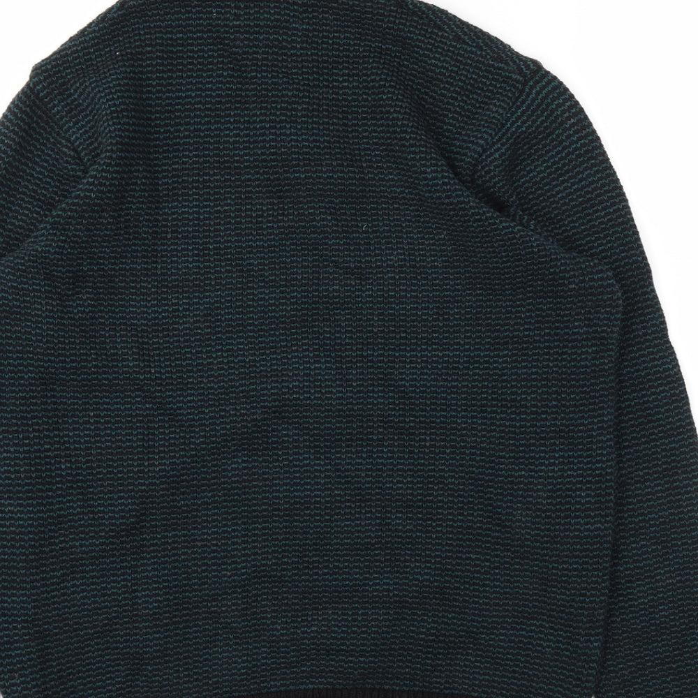 M&S Mens Blue   Pullover Hoodie Size M