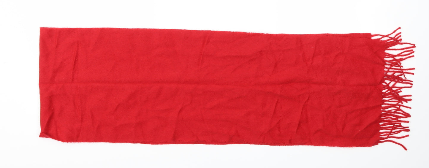 T.M LEWWN  Unisex Red    Scarf