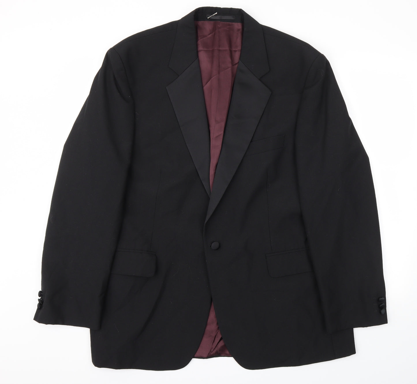 Debenhams Mens Black   Jacket Blazer Size 44