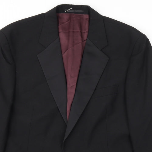 Debenhams Mens Black   Jacket Blazer Size 44