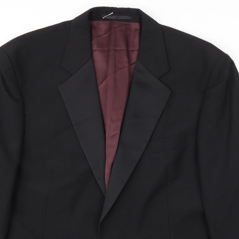 Debenhams Mens Black   Jacket Blazer Size 44