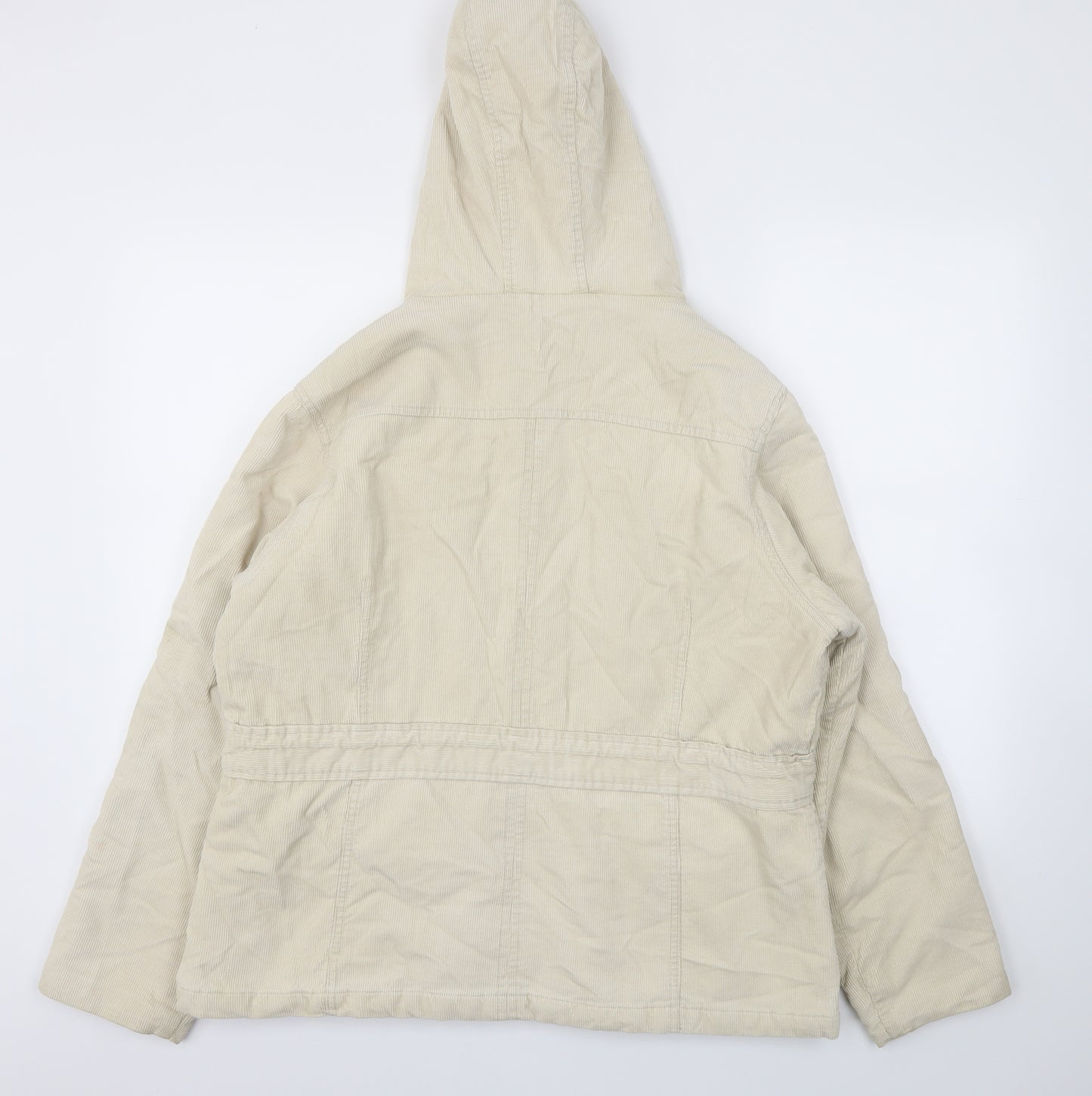 Casual Womens Beige   Jacket Coat Size 18