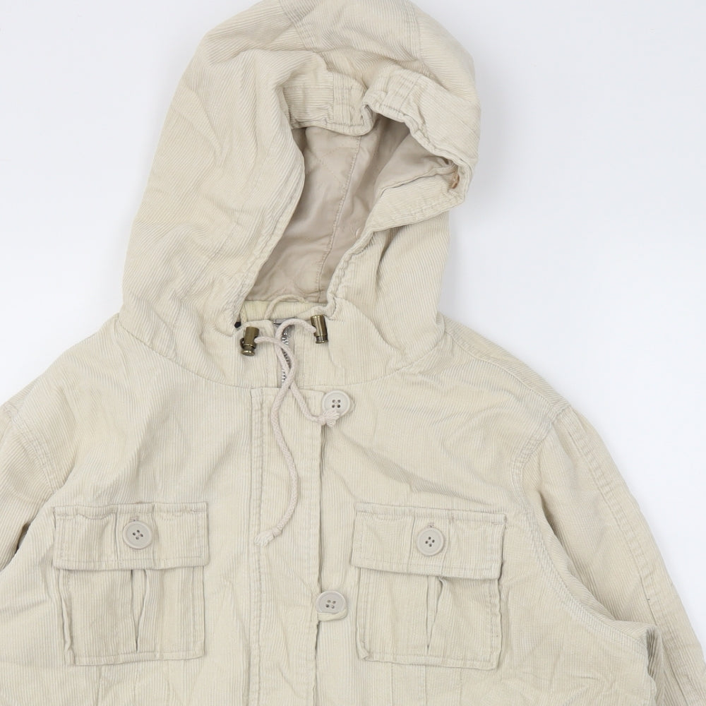 Casual Womens Beige   Jacket Coat Size 18