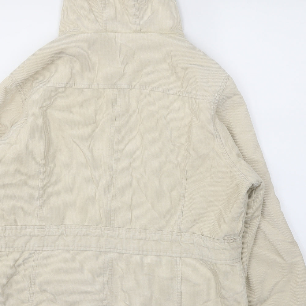Casual Womens Beige   Jacket Coat Size 18