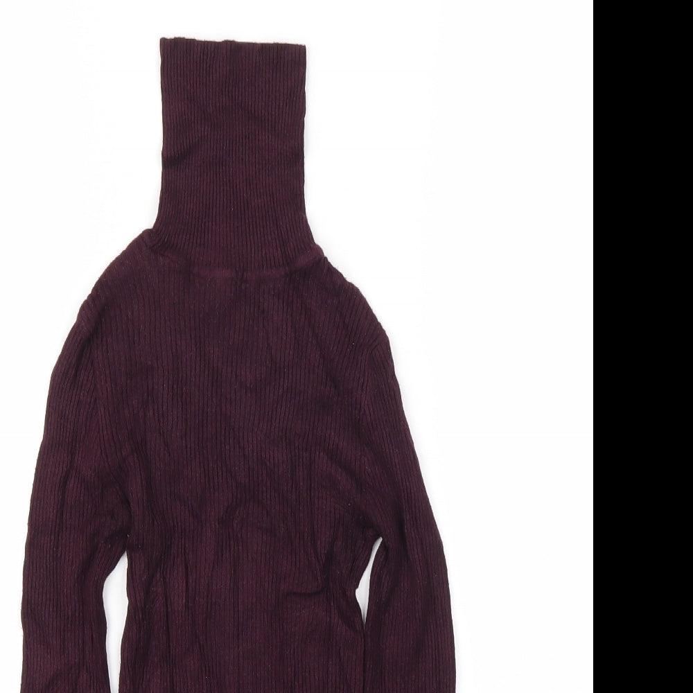 Primark Womens Purple   Basic T-Shirt Size 10