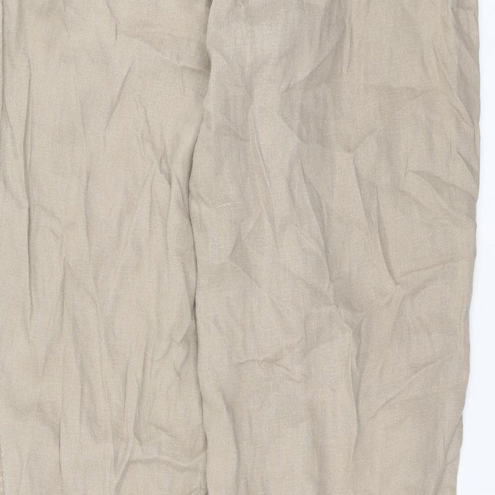 Sainsburys  Womens Beige   Trousers  Size 12 L29 in