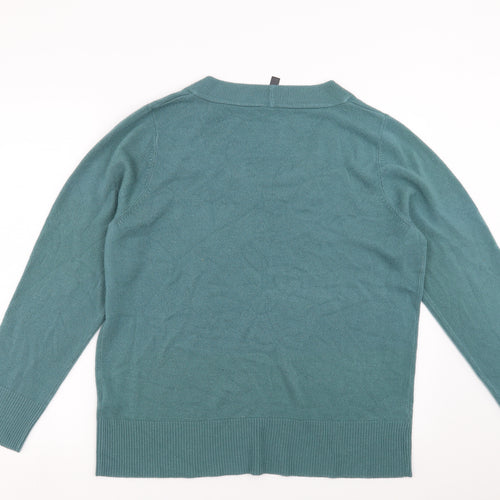 Arcadia Womens Green  Knit Pullover Jumper Size 20