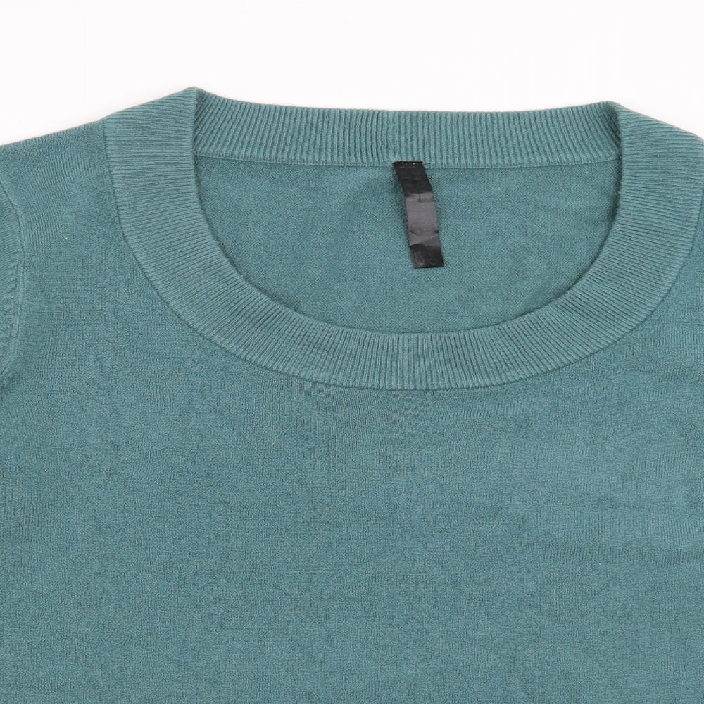 Arcadia Womens Green  Knit Pullover Jumper Size 20