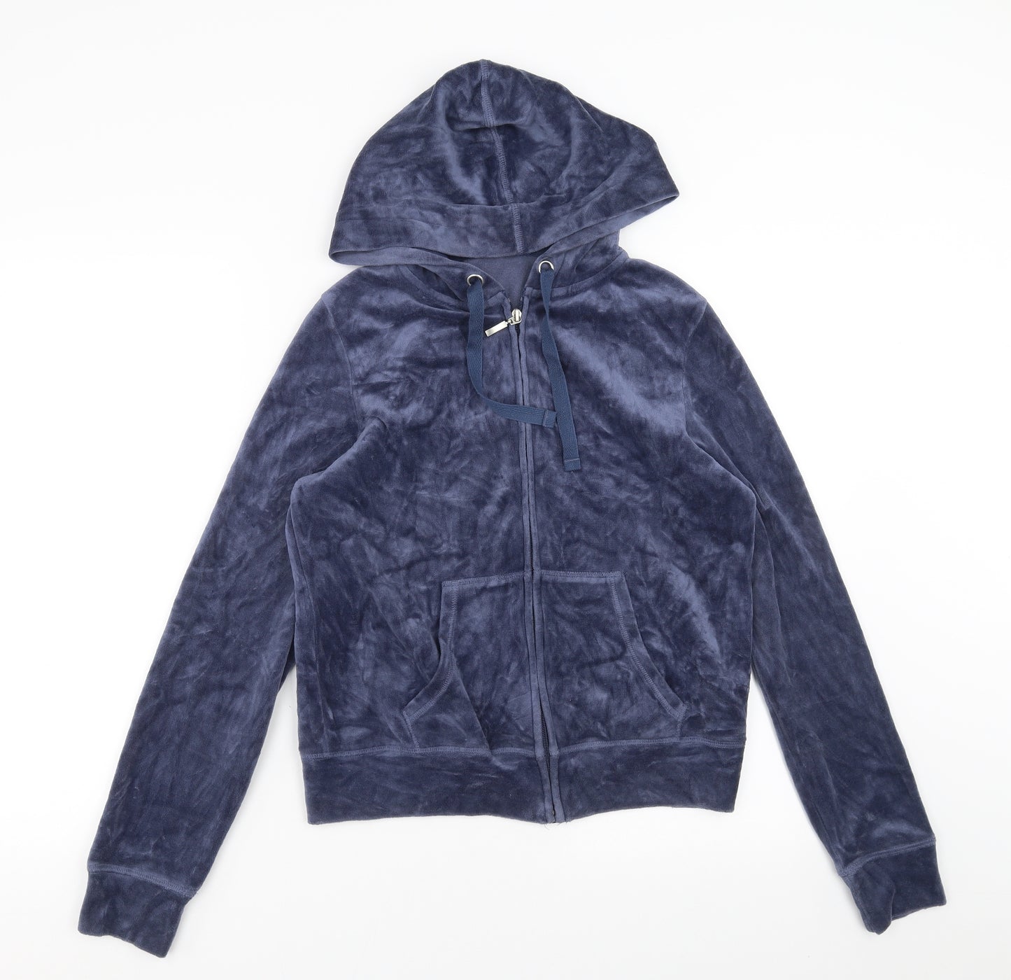 Marks and Spencer Womens Blue   Full Zip Hoodie Size 12