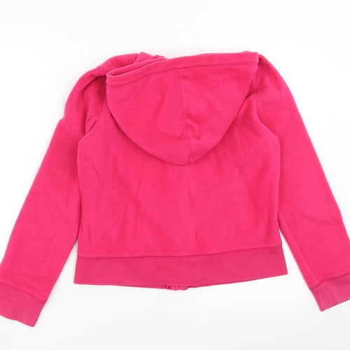 gap kids Girls Pink  Fleece Full Zip Hoodie Size 13 Years  - Sequin