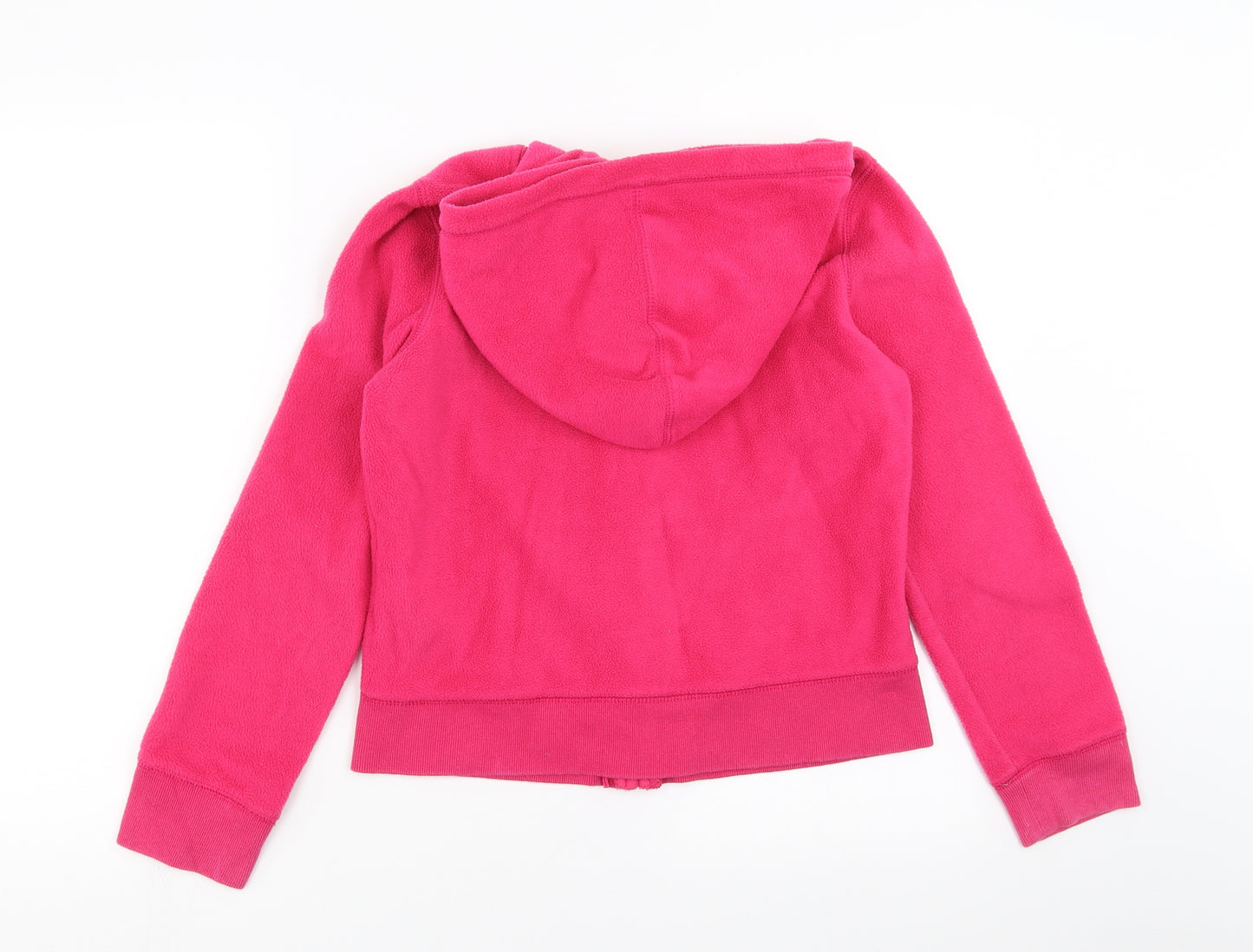 gap kids Girls Pink  Fleece Full Zip Hoodie Size 13 Years  - Sequin