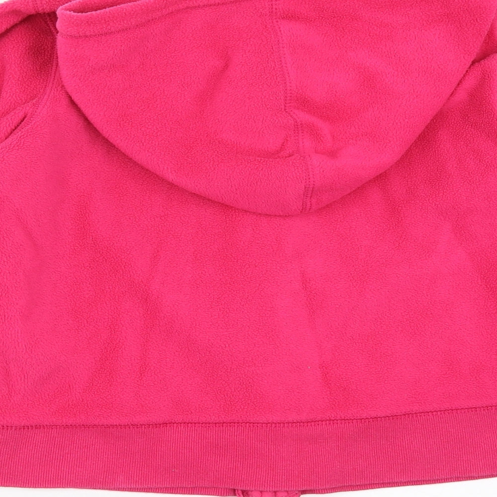 gap kids Girls Pink  Fleece Full Zip Hoodie Size 13 Years  - Sequin