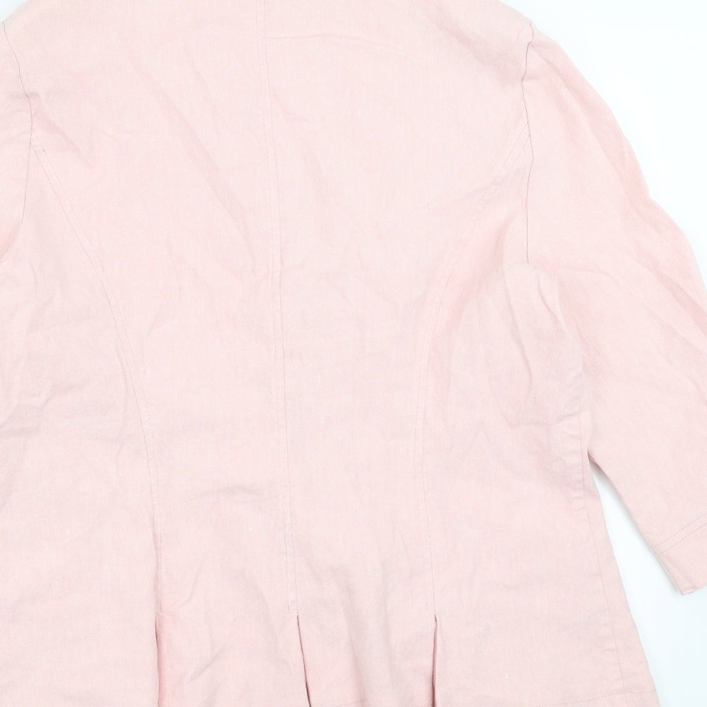 Marks and Spencer Womens Pink   Jacket  Size 18