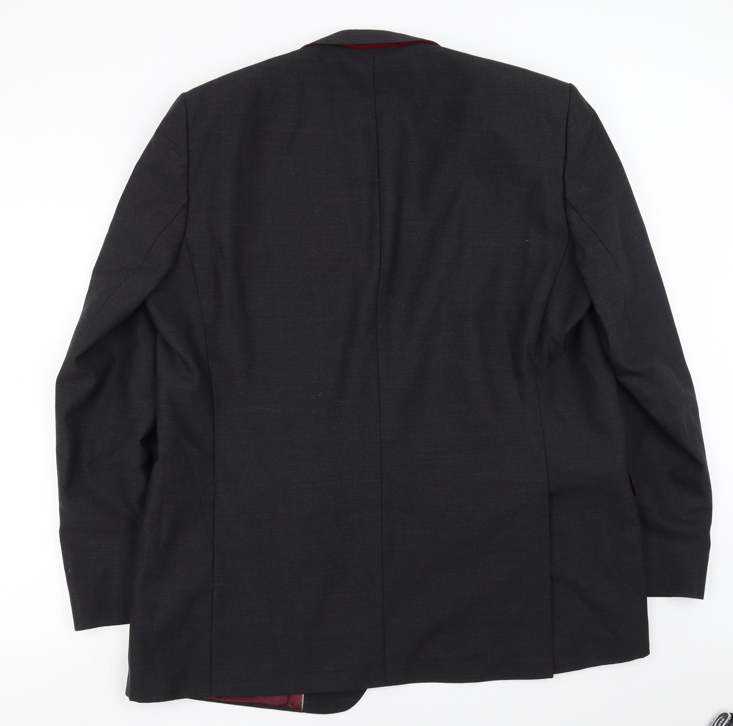 Magee Mens Grey   Jacket Suit Jacket Size 48  - long length
