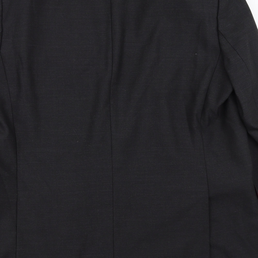 Magee Mens Grey   Jacket Suit Jacket Size 48  - long length