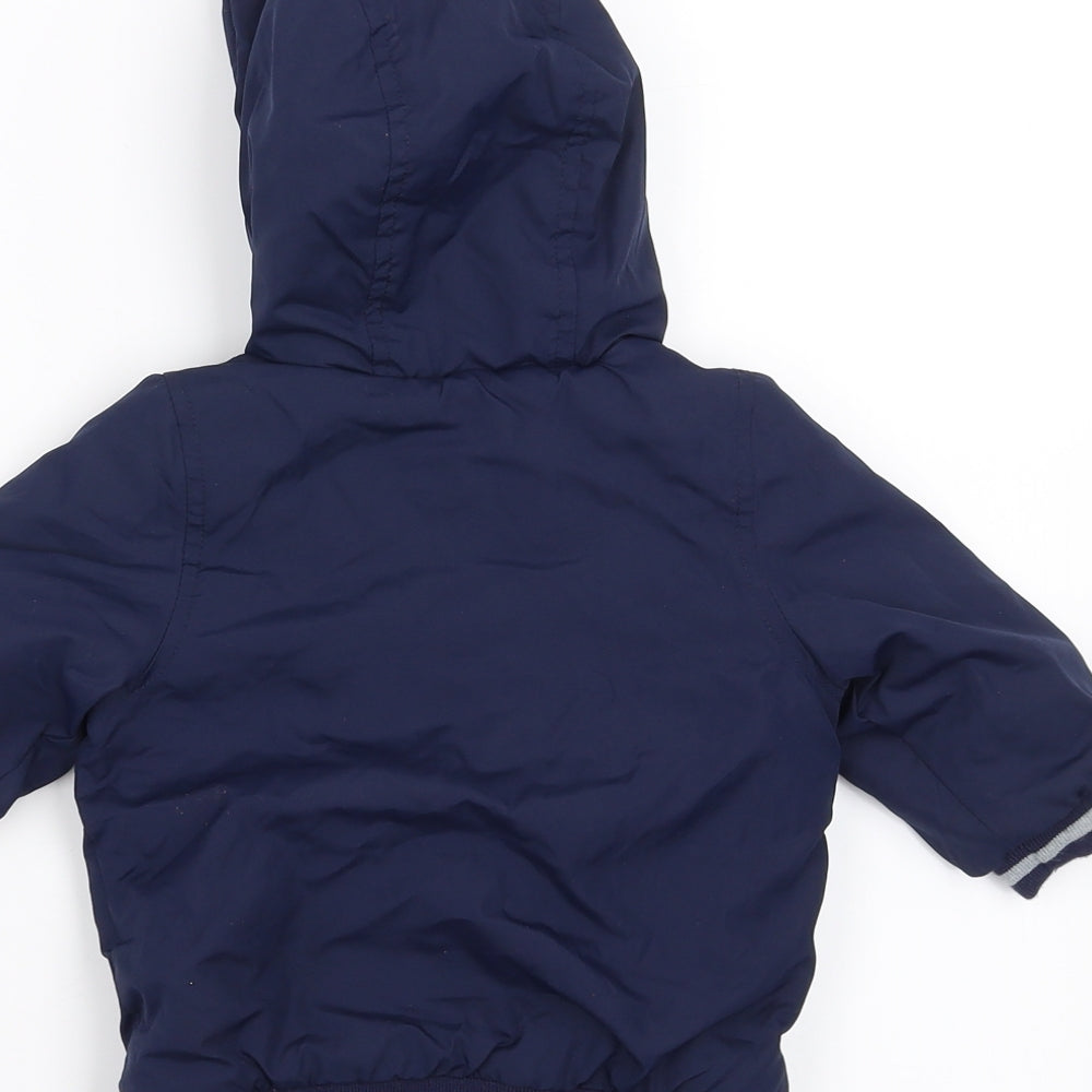 George Boys Blue   Bomber Jacket Jacket Size 3-6 Months