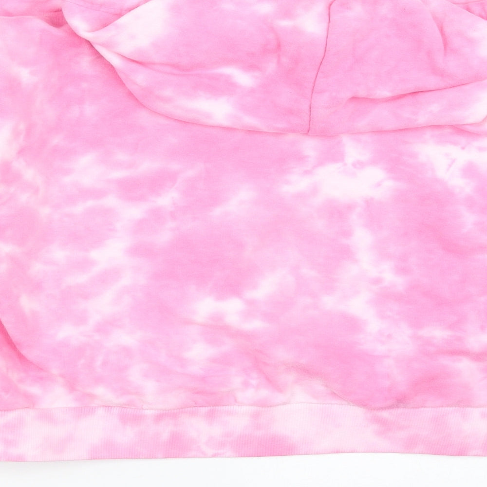 PEP&co Womens Pink   Pullover Hoodie Size L  - tie dye