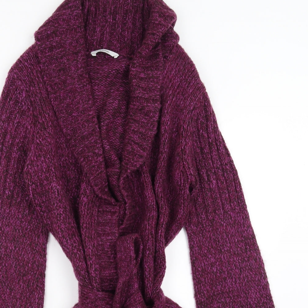 George Womens Purple   Cardigan Jumper Size 12