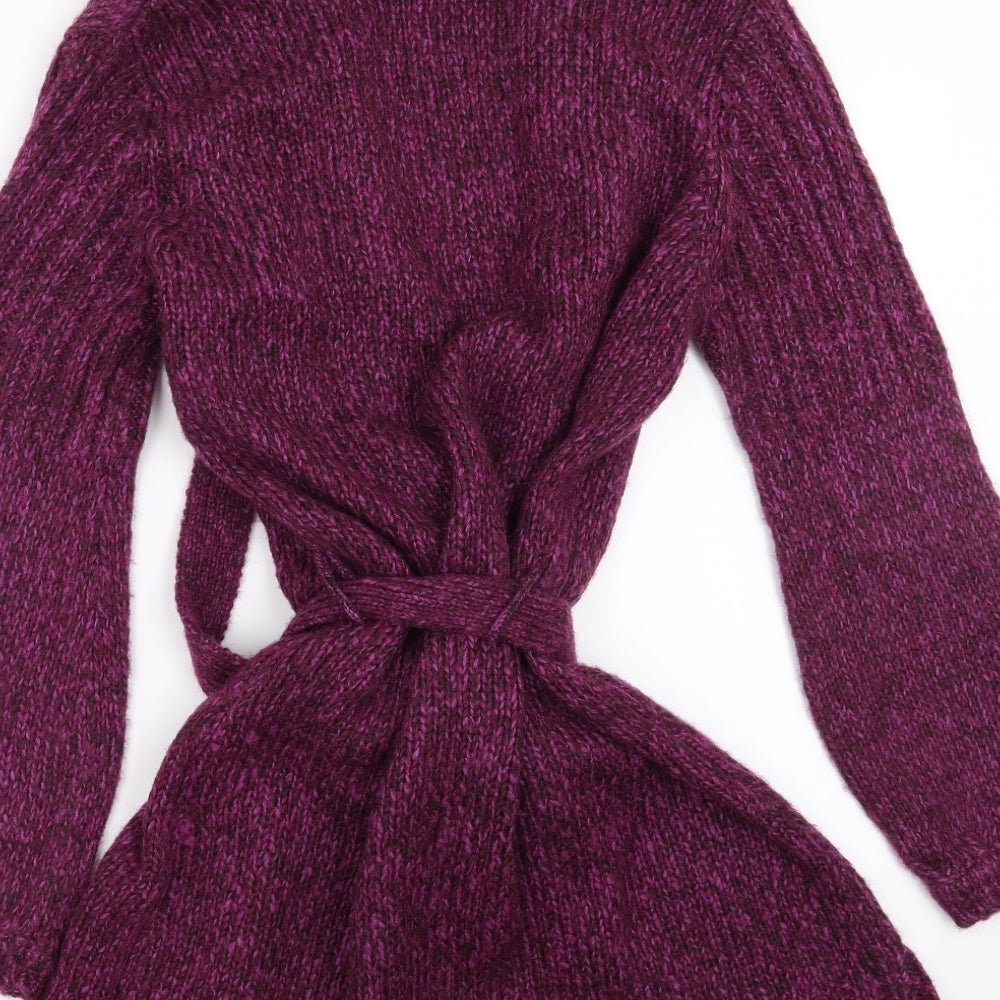 George Womens Purple   Cardigan Jumper Size 12