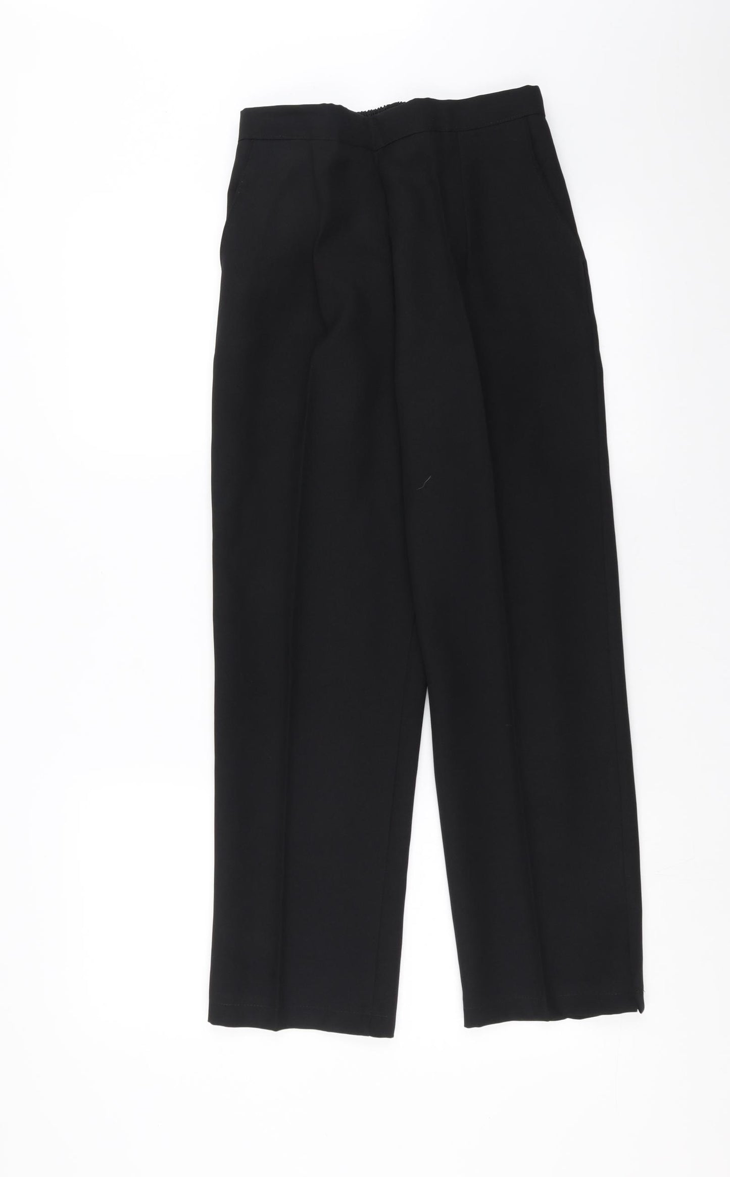 Preworn Womens Black   Trousers  Size 12 L25 in