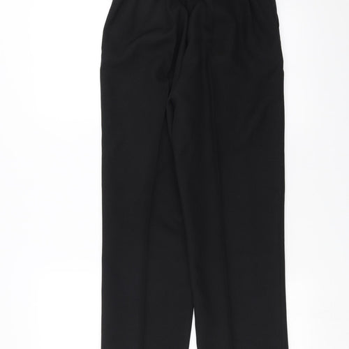 Preworn Womens Black   Trousers  Size 12 L25 in