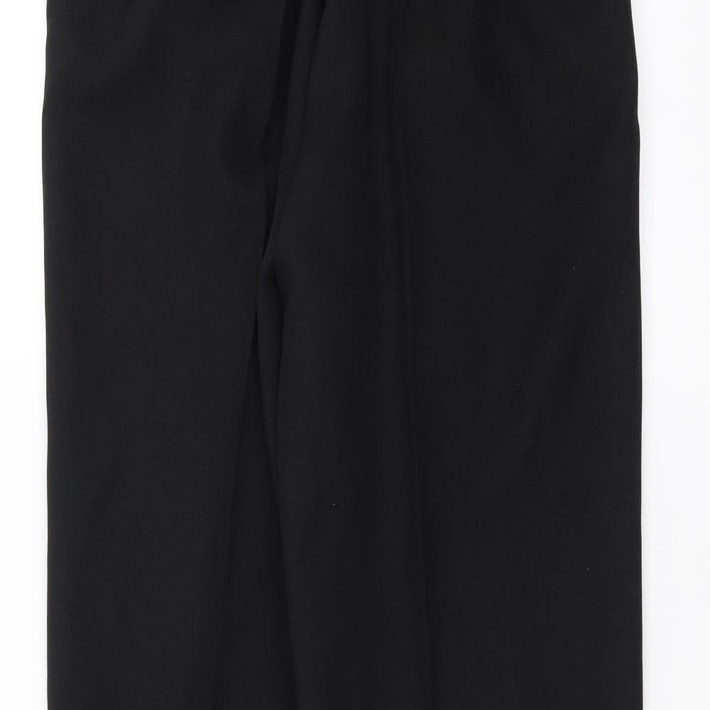 Preworn Womens Black   Trousers  Size 12 L25 in