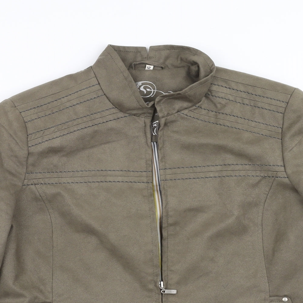 Klass Womens Green   Jacket  Size 12