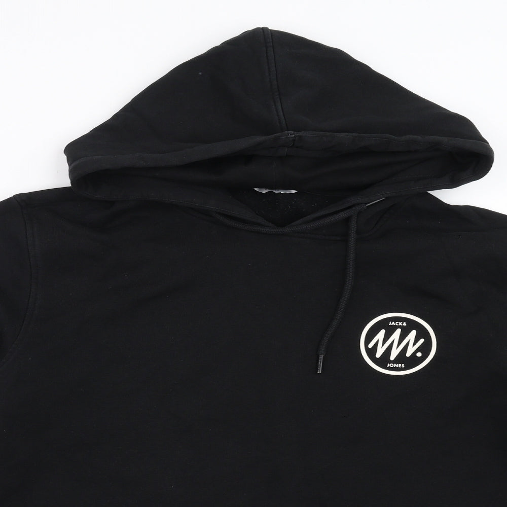JACK & JONES Mens Black   Pullover Jumper Size XL