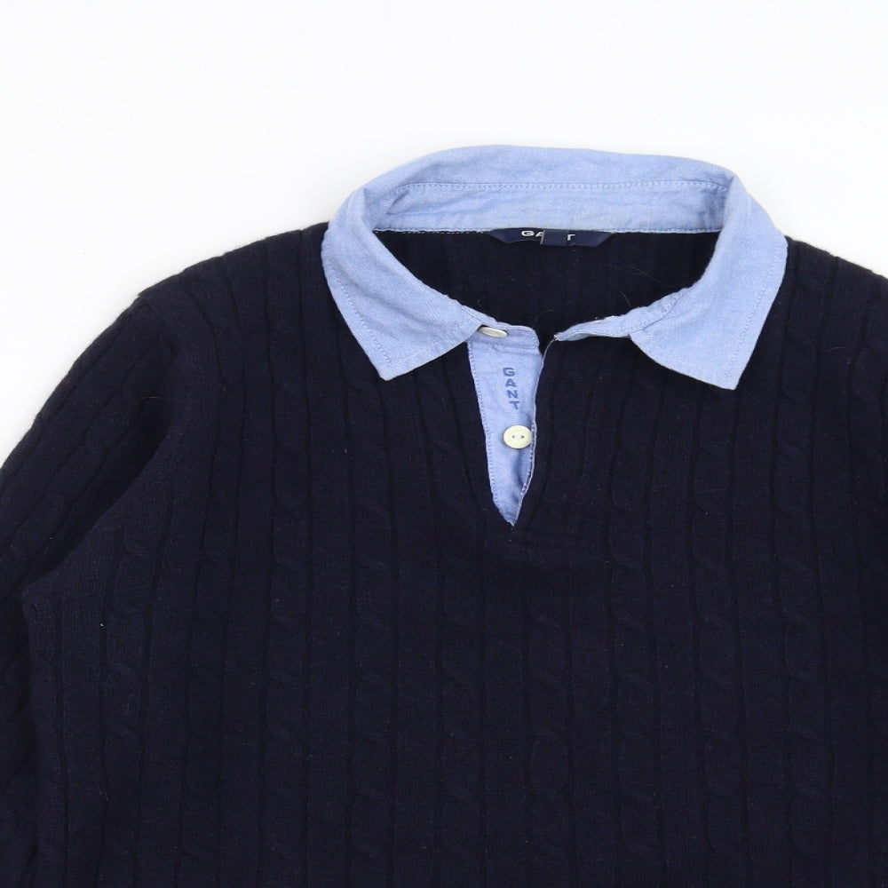 GANT Mens Blue   Pullover Jumper Size M