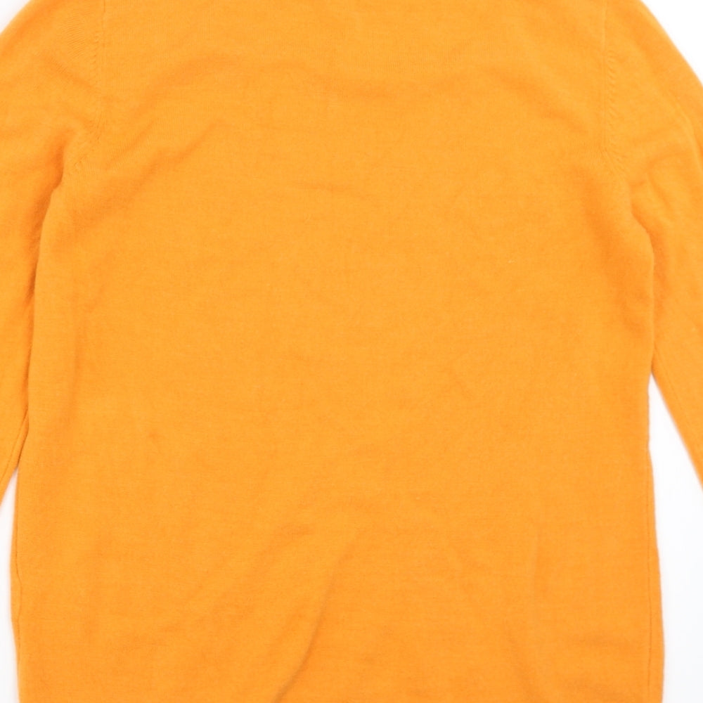 Sainsburys  Womens Orange   Pullover Jumper Size 10